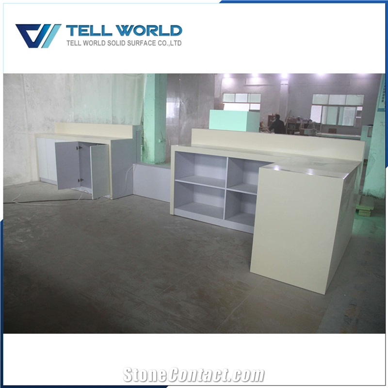 High Modern Pure Acrylic Restaurant Bar Counter Design