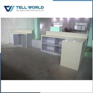High Modern Pure Acrylic Restaurant Bar Counter Design