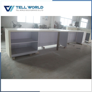 High Modern Pure Acrylic Restaurant Bar Counter Design