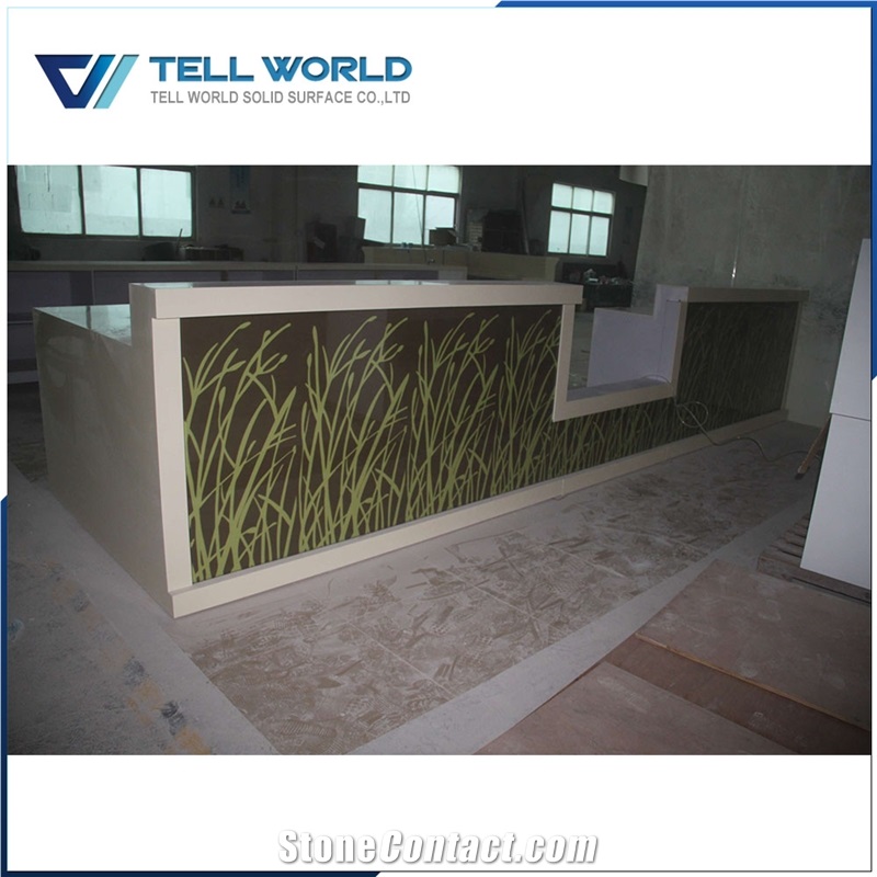 High Modern Pure Acrylic Restaurant Bar Counter Design