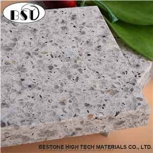 Factory Customized Grey Quartz Countertop
