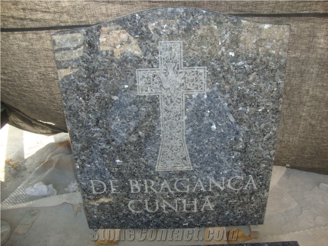 Blue Pearl Granite Monuments/Tombstones