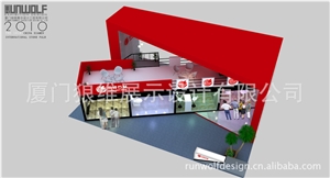 Special Booth Design for Xiamen Stone Fair