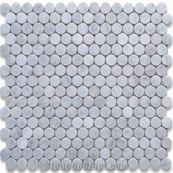 White Marble Tile,Carrara Marble Mosaic Border,Hexagon Stone Mosaic Wall Tile,White Carrara Mosaic Waterjet,Polished Pure White Marble Mosaic