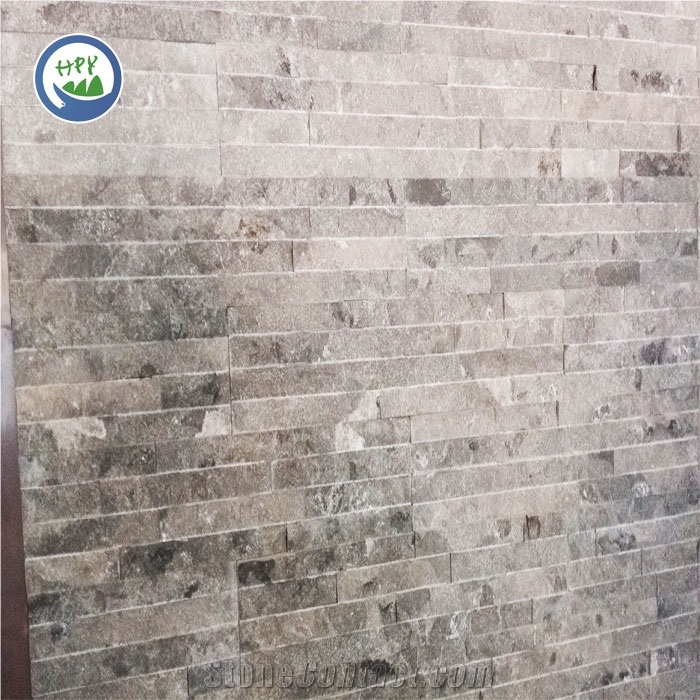 Blue Limestone Wall Cladding,Stacked Stone Veneer,Wall Panels