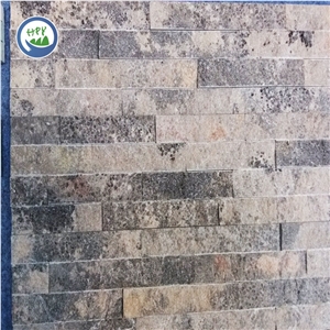 Blue Limestone Wall Cladding,Stacked Stone Veneer,Wall Panels