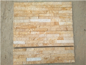 Sandstone Culture Stone, Stacked Stone Panel, Wall Cladding , Thin Stone Veneer , Exposed Wall Stone , Ledge Stone