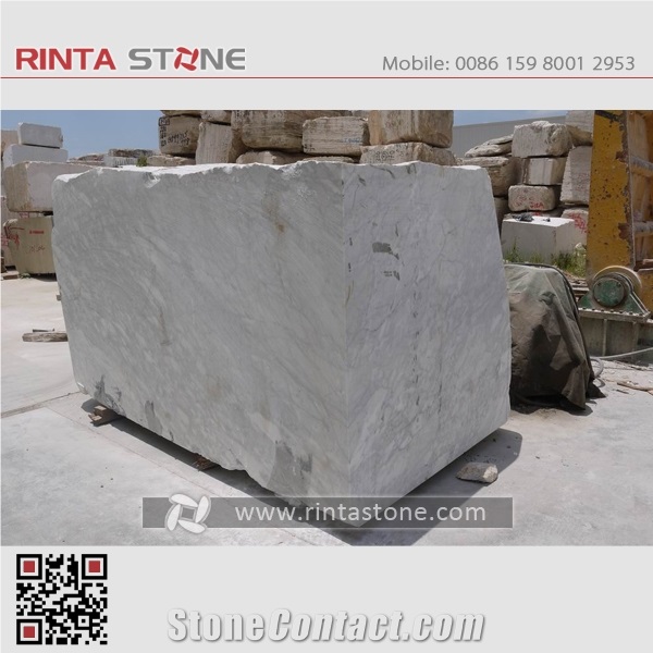 Bianco Carrara White Marble Italy Extra Oro Ck Quarry Blocks