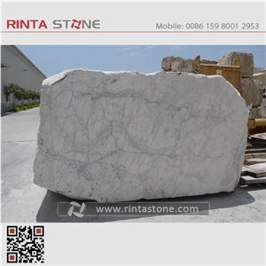 Bianco Carrara White Marble Italy Extra Oro Ck Quarry Blocks