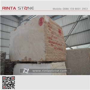 California Yellow Santa Cecilia Fiorito Amarelo Granite Quarry Blocks