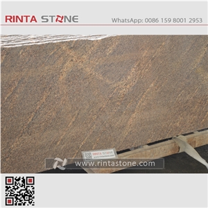 California Yellow Santa Cecilia Fiorito Amarelo Granite Quarry Blocks