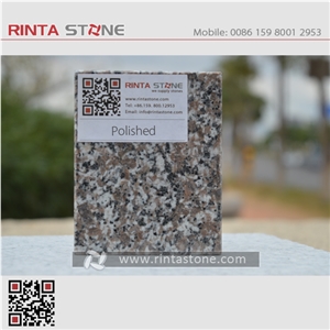 G362 Wulian Flower Granite Shandong Laizhou Grey Stone Slabs Tiles