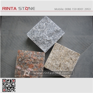 G603 New Padang Crystal White Granite Bianco Sesame Gray Grey Garden Cubestone Paving Cube Stone Pavers Paving Sets Cobble