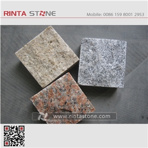 G603 New Padang Crystal White Granite Bianco Sesame Gray Grey Garden Cubestone Paving Cube Stone Pavers Paving Sets Cobble