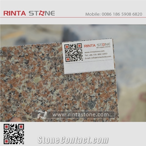 G648 Crystal Queen Rose Pink Granite Quarry Blokcs