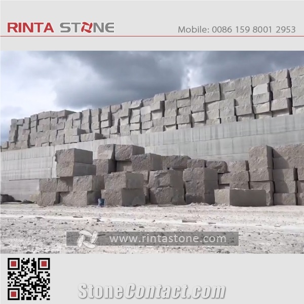 G664 Granite Luoyuan Red Cherry Brown Luna Pearl Stone Quarry Blocks