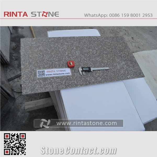 G664 Granite Luoyuan Red Cherry Brown Luna Pearl Stone Quarry Blocks