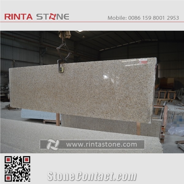 G682 China Natural Cheap Rusty Yellow Granite Shandong G3582 Polished Big Slab Slabs Thin Tiles