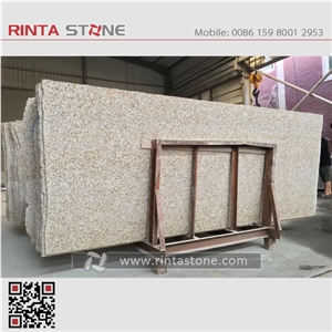G682 China Natural Cheap Rusty Yellow Granite Shandong G3582 Polished Big Slab Slabs Thin Tiles