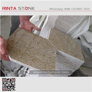 G682 China Natural Cheap Rusty Yellow Granite Shandong G3582 Polished Big Slab Slabs Thin Tiles