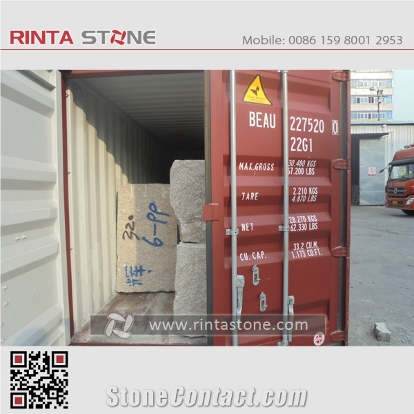 G687 Granite Peach Red Cherry Pink Imperial Cheapest Stone Quarry Blocks