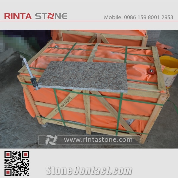 G687 Granite Peach Red Cherry Pink Imperial Cheapest Stone Quarry Blocks