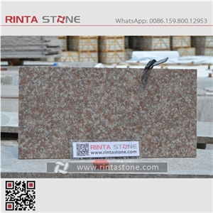 G687 Peach Red Cherry Pink Granite Stone Quarry Blocks