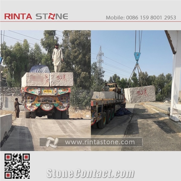 G687 Peach Red Cherry Pink Granite Stone Quarry Blocks
