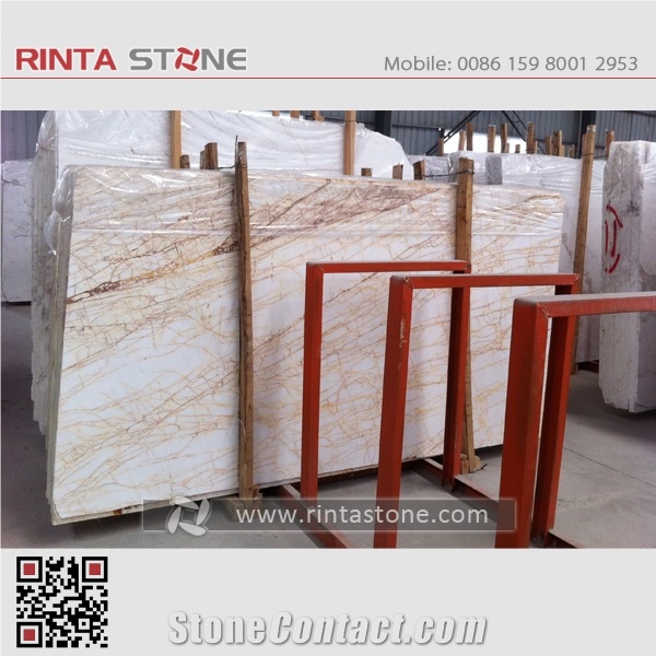 Gold Golden Spider Marble Dream Platanotopos Goose Feather Phoenix Babylon Cream Vein Arachnia Stone Slabs