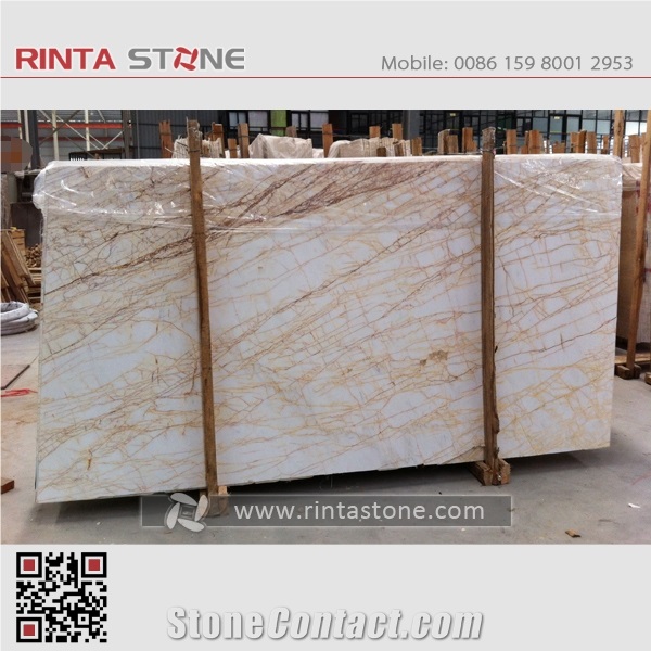 Gold Golden Spider Marble Dream Platanotopos Goose Feather Phoenix Babylon Cream Vein Arachnia Stone Slabs