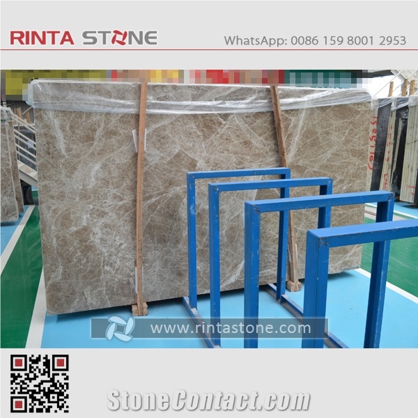 Light Emperador Yellow Natural Buff Beige Coffee Marble for Wall Cladding