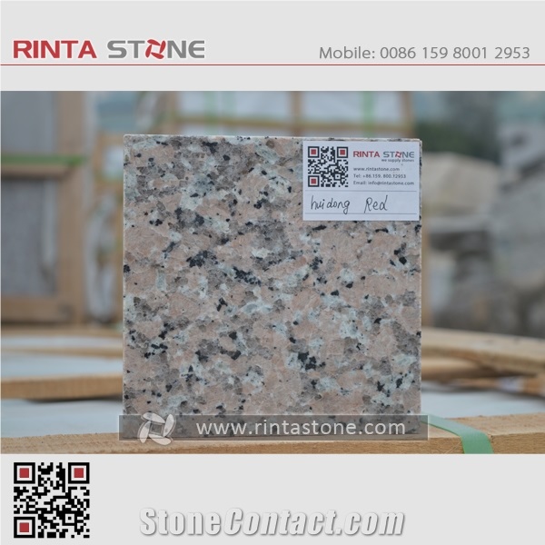 New Huidong Red Rosa Pink Sardo Porrino Granite