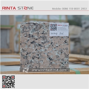 New Huidong Red Rosa Pink Sardo Porrino Granite