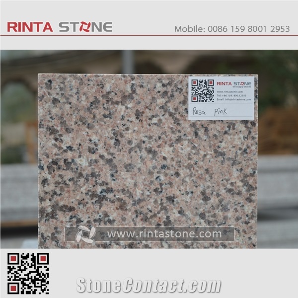 New Rosa Pink Granite El Nasr Moncao Natural Peach Stone