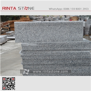 Rosa Beta G623 Granite Cheaper Gray China Crystal Grey Stone Stairs Riser Steps