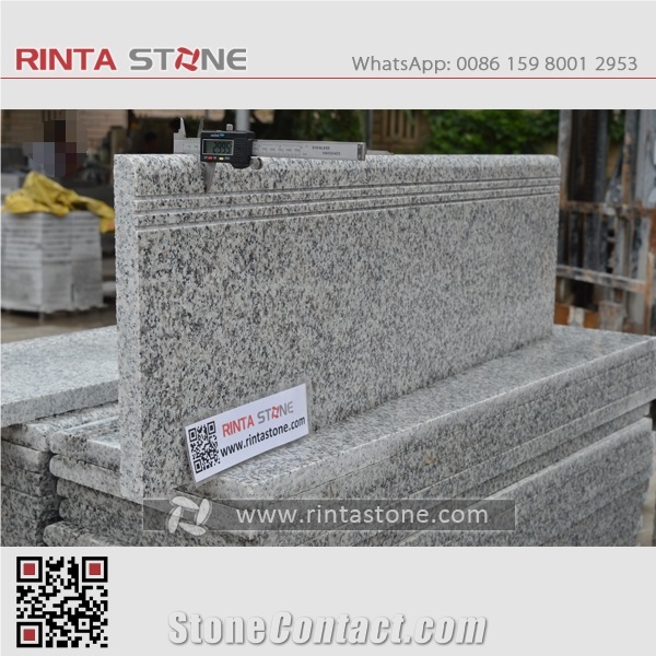 Rosa Beta G623 Granite Cheaper Gray Crystal Grey Stairs Riser Steps