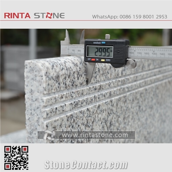 Rosa Beta G623 Granite Cheaper Gray Crystal Grey Stairs Riser Steps