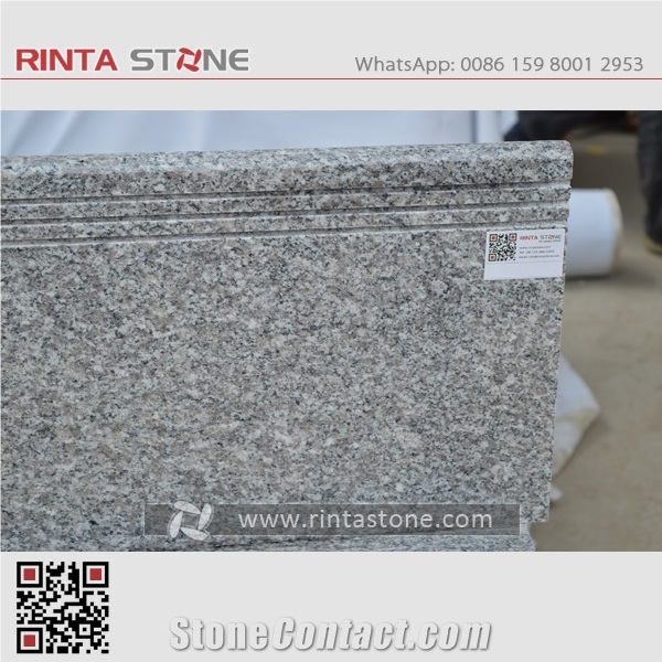 Rosa Beta G623 Granite China Grey Lower Price Gray Stone Steps Risers Staris