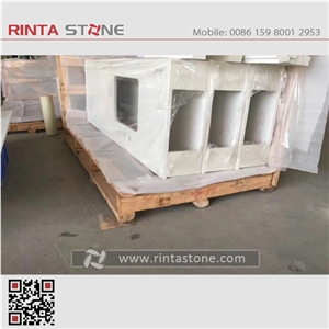 White Quartz Stone Quartz Countertops Bath Top Bar Top,Vanity Top