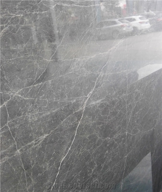Italian Royal Silver Grey Marble Slabs