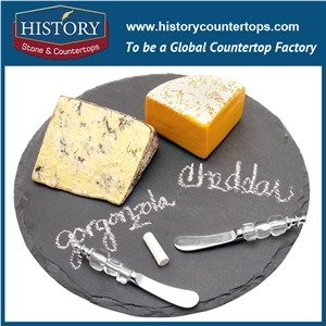 Historystone Slate Plate on the Desk Opus Romano Tiles