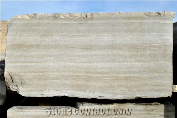 French Limestone Blocks Grey Blue "Olive Leaf"
