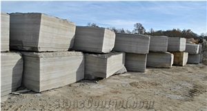 French Limestone Blocks Grey Blue "Olive Leaf"
