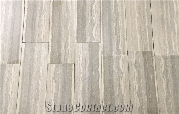French Limestone Blocks Grey Blue "Olive Leaf"