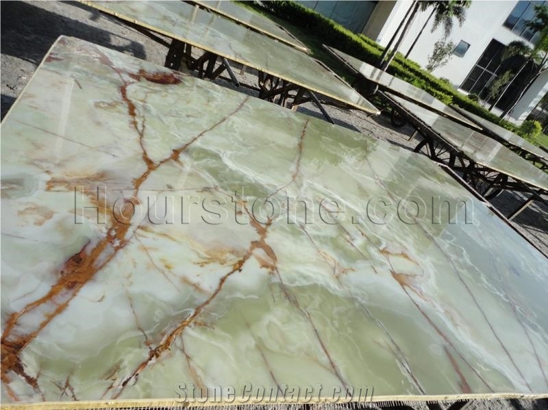 Green Onyx,Ancient Jade/Ancient Sapphire Slabs