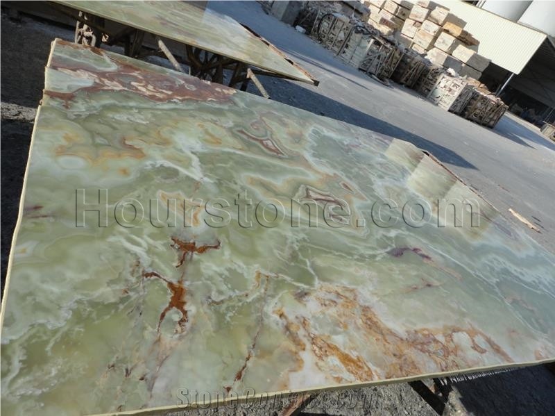 Green Onyx,Ancient Jade/Ancient Sapphire Slabs