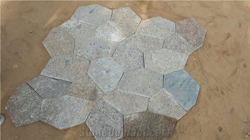 Beautiful High Quality Paving Walkway Flagstones Slate Tile for Outdoor
