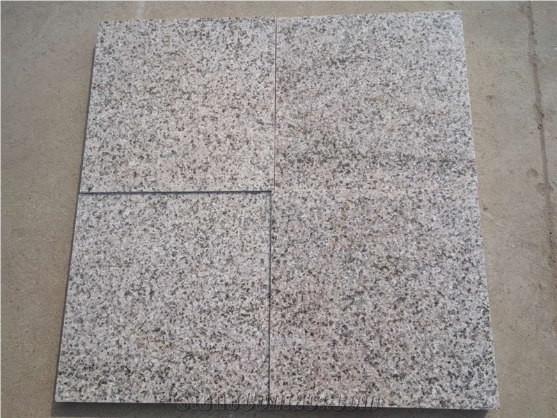 Hot Sales Stone Yellow Flamed / Polished G682 Paving Stone Slabs Rusty Granite Tile