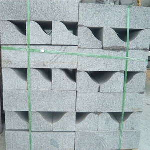 Popular Grey Granite Block Walkway Curbstone, Kerbstone, Road Side Stone