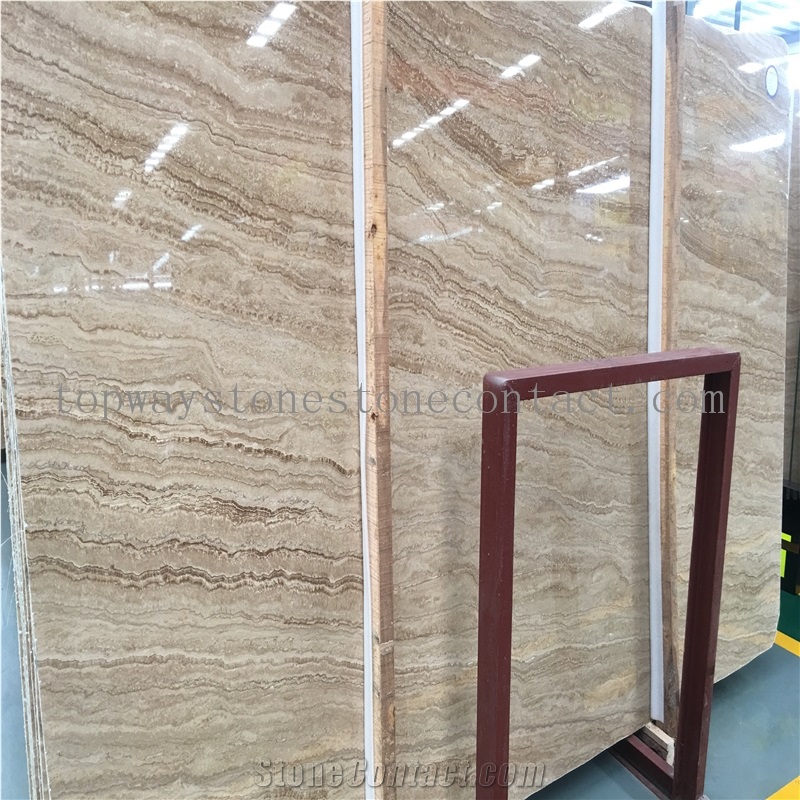 Beige Travertine Big Slabs&Travertine Tiles&Big Size Stone